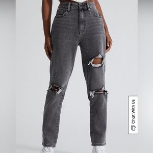 pacsun mom-fit ripped jeans!